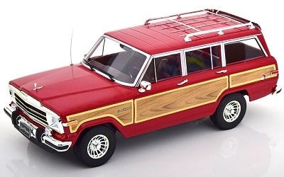 JEEP WAGONEER 1989 RED / WOOD