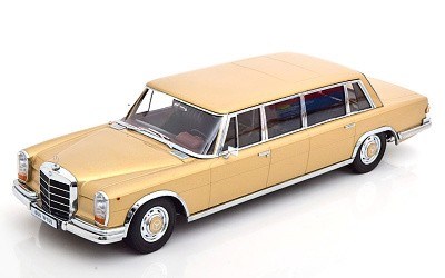 MERCEDES-BENZ 600 LWB W100 PULLMAN 1964 GOLD
