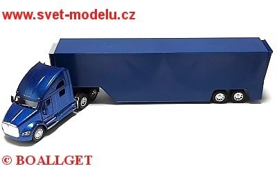 KENWORTH T700 BLUE w/ CONTAINER 