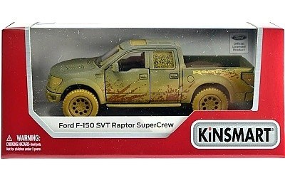 FORD F-150 SVT RAPTOR SUPER CREW MUDDY 2013 GRY