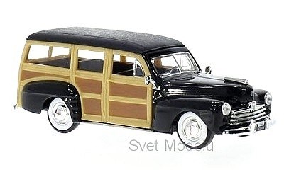 FORD WOODY 1948 BLACK