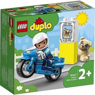 LEGO DUPLO 10967 POLICEJN MOTORKA