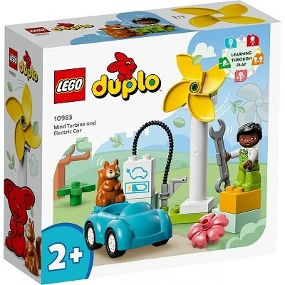 LEGO DUPLO 10985 VTRN ELEKTRRNA A ELEKTROMOBIL