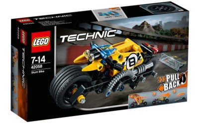 LEGO TECHNIC 42058 MOTORKA PRO KASKADÉRY