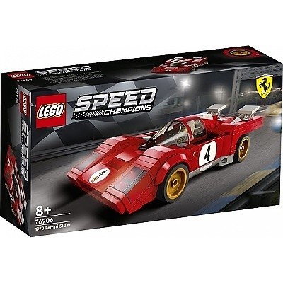 LEGO SPEED CHAMPION 76906 FERRARI 512M 1970