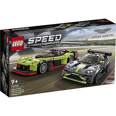 LEGO SPEED CHAMPION 76910 ASTON MARTIN VALKYRA AMR PRO A AASTOM MARTIN VANTAGE GT3