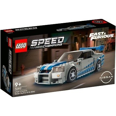LEGO SPEED CHAMPION 76917 NISSAN SKYLINA GT-R R34 FAST FURIOUS