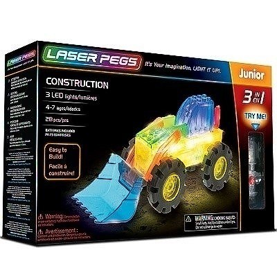 LASER PEGS JUNIOR STROJE 3 v 1 SV T C STAVEBNICE LP 31011
