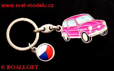 PŘÍVĚŠEK KE KLÍČŮM FIAT 600