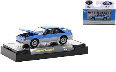 FORD MUSTANG GT 1988 BLUE