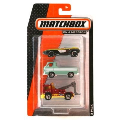 AUTÍČKO MATCHBOX 3-PACK