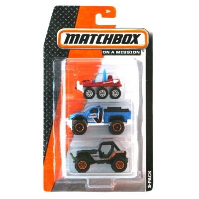AUTÍČKO MATCHBOX 3-PACK