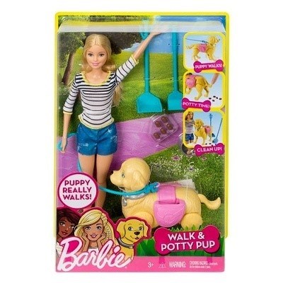 BARBIE S PEJSKEM NA PROCHZCE