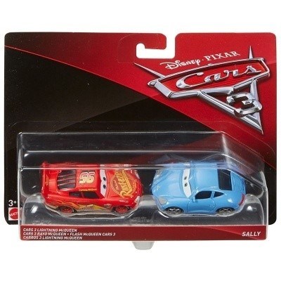 CARS 3 AUTA 3 BLESK MCQUEEN & SALLY 2-PACK