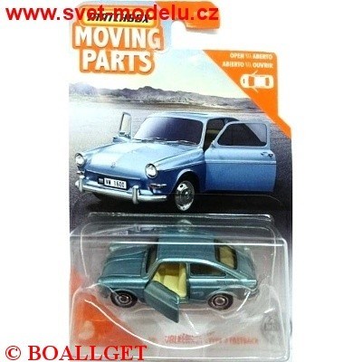 AUTÍČKO MATCHBOX MOVING PARTS VOLKSWAGEN TYPE 3 FASTBACK 1965