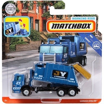 AUTÍČKO MATCHBOX POPELÁŘSKÝ VŮZ