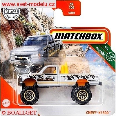 AUTÍČKO MATCHBOX CHEVROLET K1500