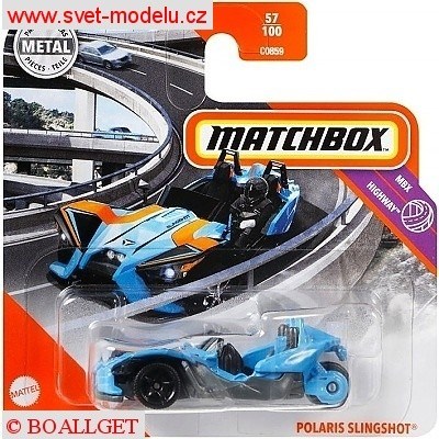 AUTÍČKO MATCHBOX POLARIS SLINGSHOT