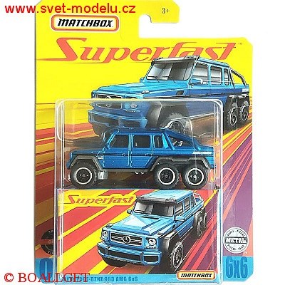 AUTKO MATCHBOX SUPERFAST 03 MERCEDES-BENZ G63 MAG 6x6 