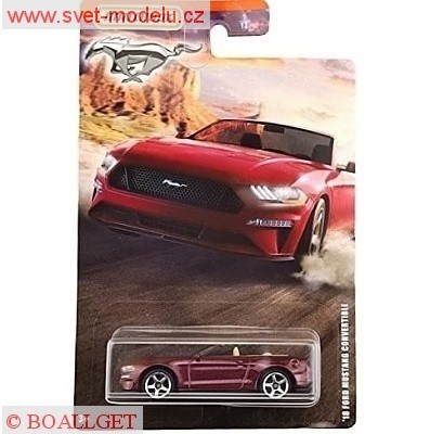 AUTKO MATCHBOX FORD MUSTANG CONVERTIBLE 2018