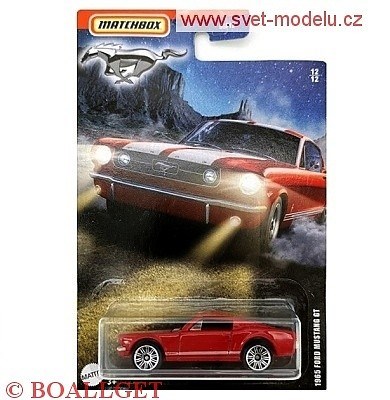 AUTKO MATCHBOX FORD MUSTANG GT 1969