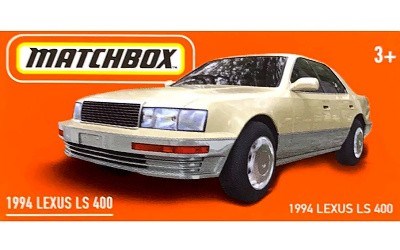 AUTÍČKO MATCHBOX DRIVE YOUR ADVENTURE LEXUS LS 400 1994