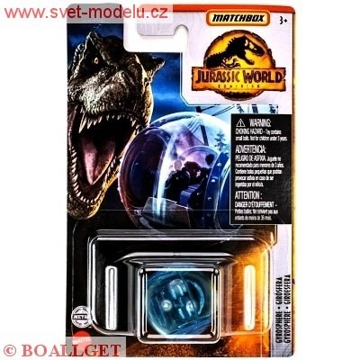 AUTKO MATCHBOX JURASSIC WORLD GYROSPHERE