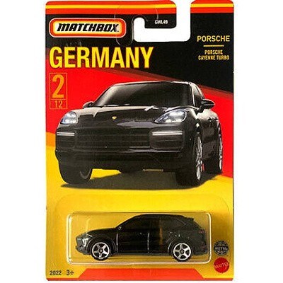 AUTÍČKO MATCHBOX BEST OF GERMANY PORSCHE CAYENNE TURBO