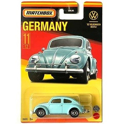 AUTÍČKO MATCHBOX BEST OF GERMANY VOLKSWAGEN BEETLE 1962
