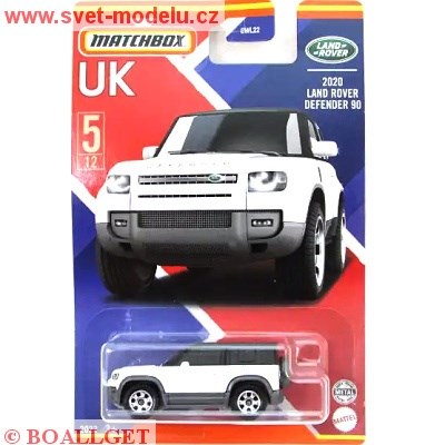 AUTKO MATCHBOX BEST OF UK LAND ROVER DEFENDER 90