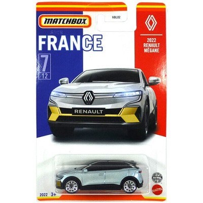 AUTÍČKO MATCHBOX BEST OF FRANCE REANULT MEGANE 2022