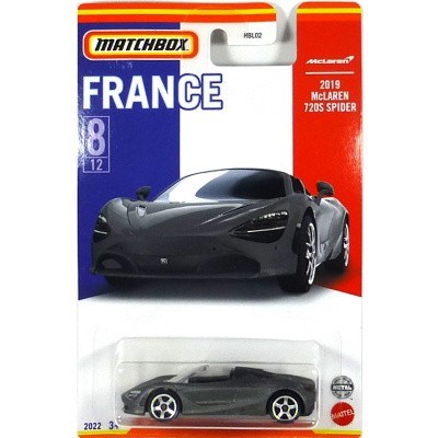 AUTÍČKO MATCHBOX BEST OF FRANCE MCLAREN 720S SPIDER 2019