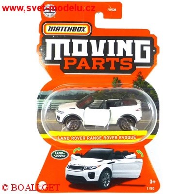 AUTKO MATCHBOX MOVING PARTS LAND ROVER RANGE ROVER EVOQUE