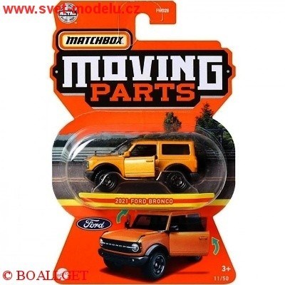 AUTÍČKO MATCHBOX MOVING PARTS FORD BRONCO 2021