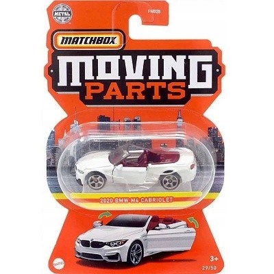 AUTÍČKO MATCHBOX MOVING PARTS BMW M4 CABRIOLET 2020