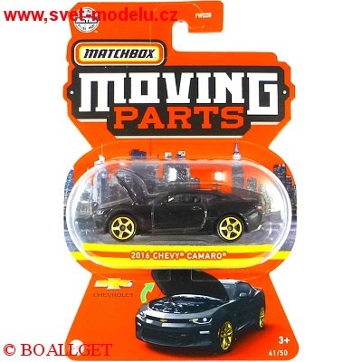 AUTKO MATCHBOX MOVING PARTS CHEVROLET CAMARO 2016