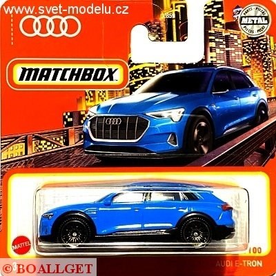 AUTÍČKO MATCHBOX AUDI E-TRON BLUE