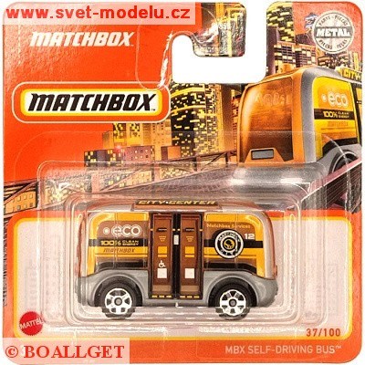 AUTÍČKO MATCHBOX MBX SELF-DRIVING BUS