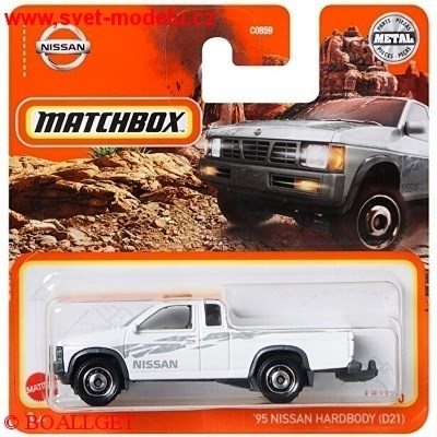 AUTÍČKO MATCHBOX NISSAN HARDBODY D21 1995