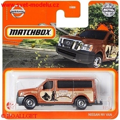 AUTÍČKO MATCHBOX NISSAN NV VAN