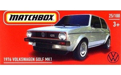 AUTÍČKO MATCHBOX DRIVE YOUR ADVENTURE VOLKSWAGEN GOLF Mk.I 1976