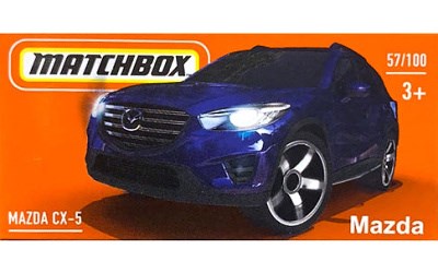 AUTÍČKO MATCHBOX DRIVE YOUR ADVENTURE MAZDA CX-5 BLUE
