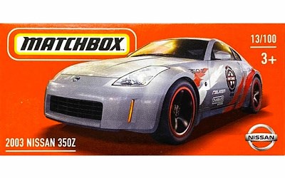 AUTKO MATCHBOX DRIVE YOUR ADVENTURE NISSAM 350Z 2003 SILVER