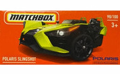 AUTÍČKO MATCHBOX DRIVE YOUR ADVENTURE POLARIS SLINGSHOT YELLOW