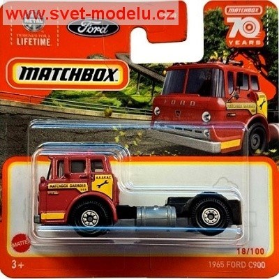 AUTKO MATCHBOX HLC73 FORD C900 1965 RED