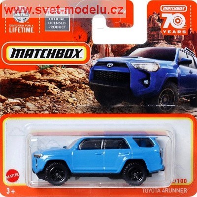 AUTÍČKO MATCHBOX HLC90 TOYOTA 4RUNNER BLUE
