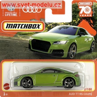 AUTÍČKO MATCHBOX HLD10 AUDI TT RS COUPE GREEN