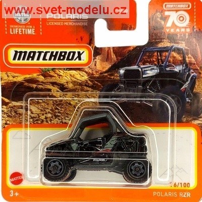 AUTÍČKO MATCHBOX HLD24 POLARIS RZR BLACK