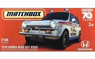 AUTKO MATCHBOX HLD50 DRIVE YOUR ADVENTURE HONDA N600 OFF ROAD 1970