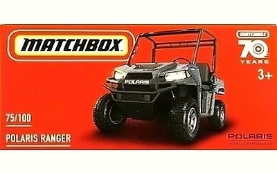 AUTÍČKO MATCHBOX HLD59 DRIVE YOUR ADVENTURE POLARIS RANGER